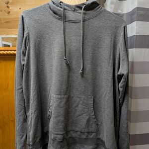 Adrienne Vittadini Charcoal Hoodie with Pocket